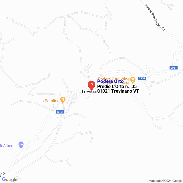 apri la mappa di Podere Orto