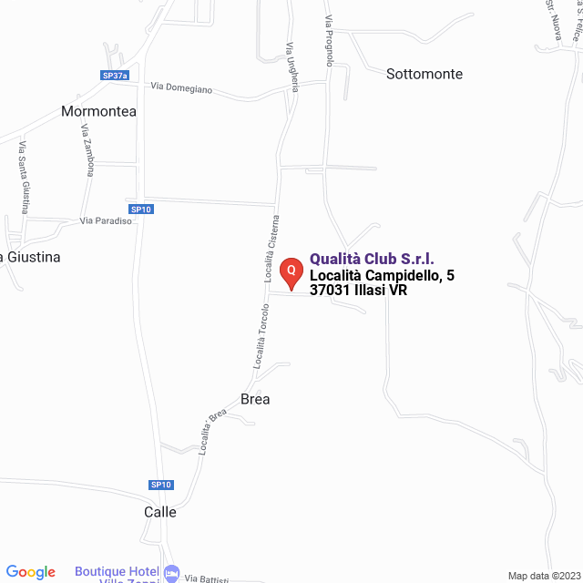 apri la mappa di Qualità Club S.r.l.
