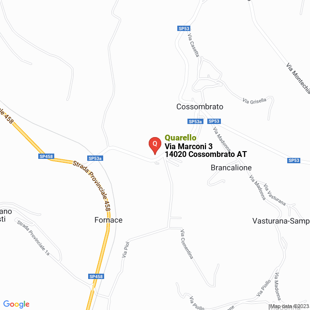 apri la mappa di Quarello