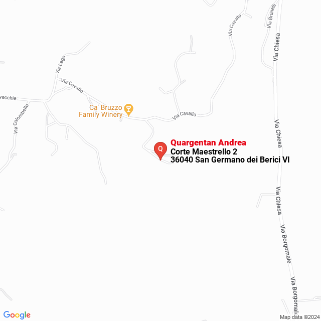 apri la mappa di Quargentan Andrea