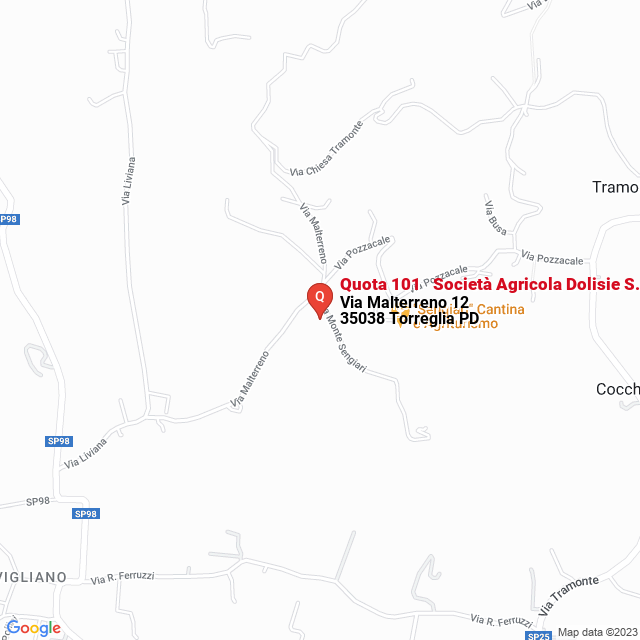 apri la mappa di Quota 101 - Società Agricola Dolisie S.r.l.