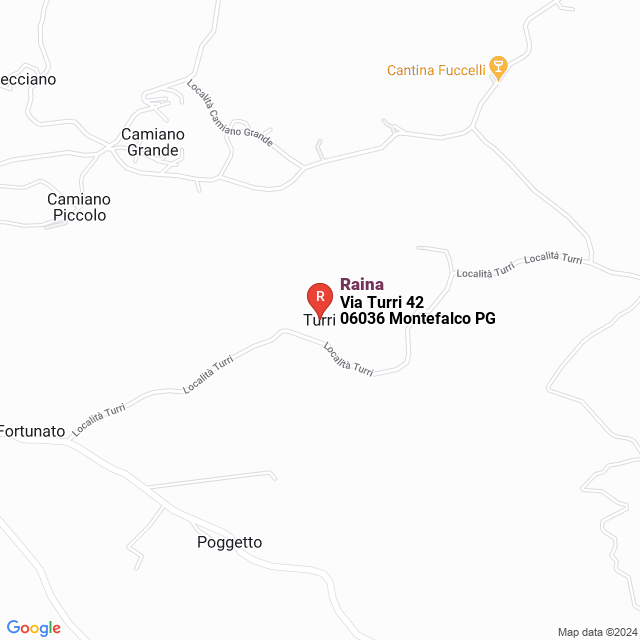 apri la mappa di Raina