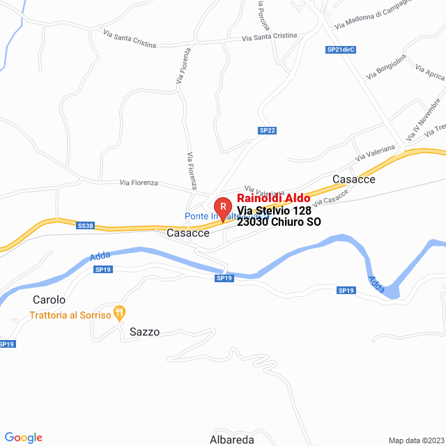 apri la mappa di Rainoldi Aldo