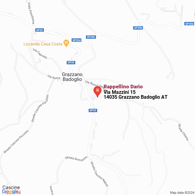 apri la mappa di Rappellino Dario