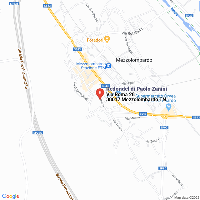 apri la mappa di Redondel di Paolo Zanini