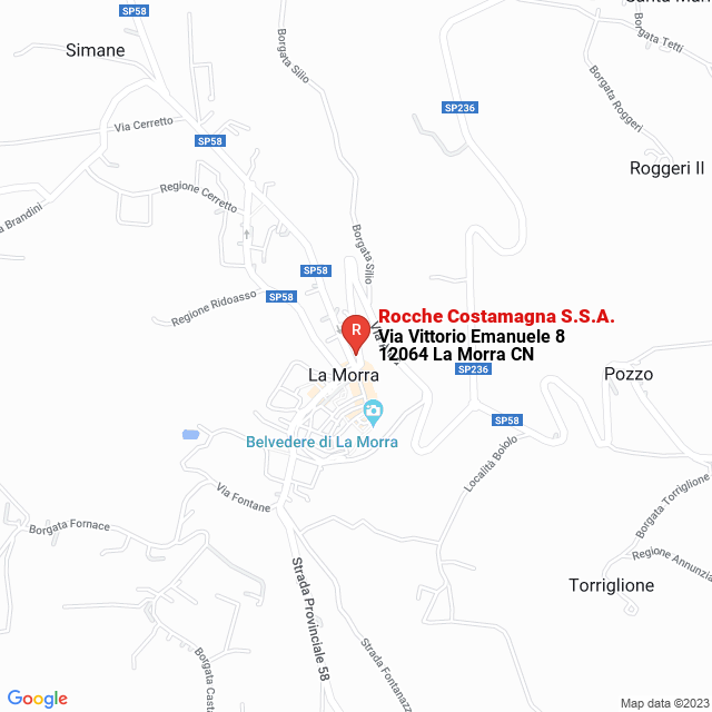 apri la mappa di Rocche Costamagna S.S.A.