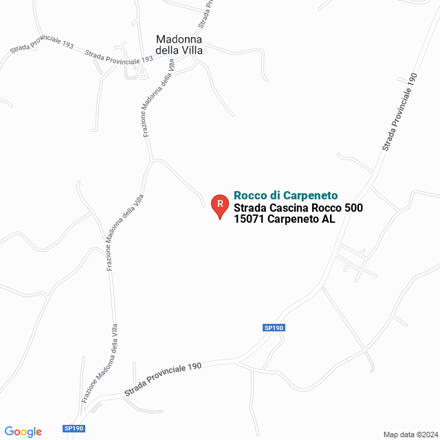 apri la mappa di Rocco di Carpeneto