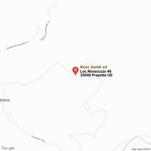 apri la mappa di Ronc Soreli srl