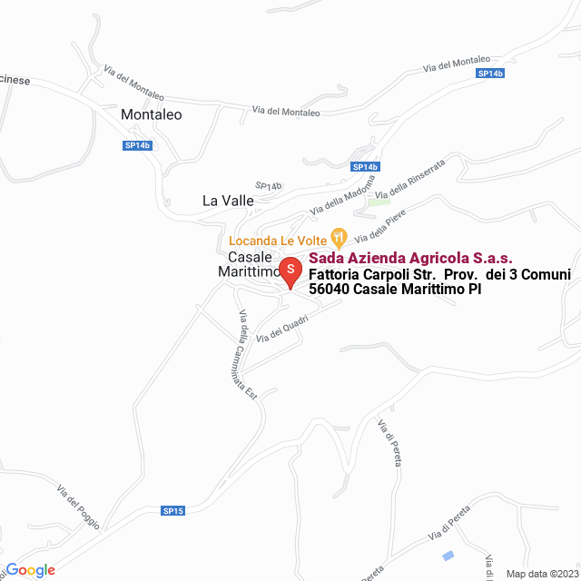 apri la mappa di Sada Azienda Agricola S.a.s.