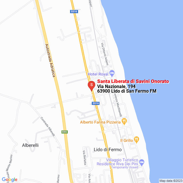 apri la mappa di Santa Liberata di Savini Onorato