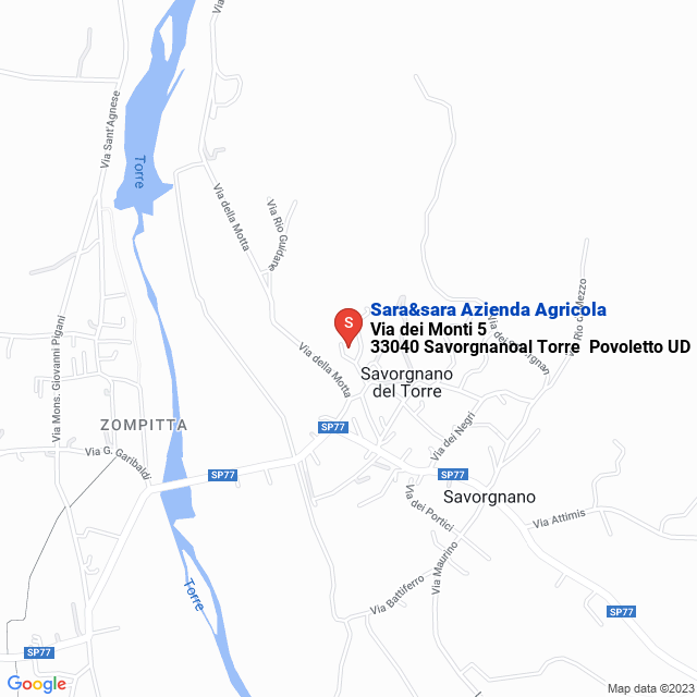 apri la mappa di Sara&sara Azienda Agricola
