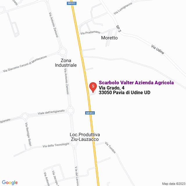 apri la mappa di Scarbolo Valter Azienda Agricola