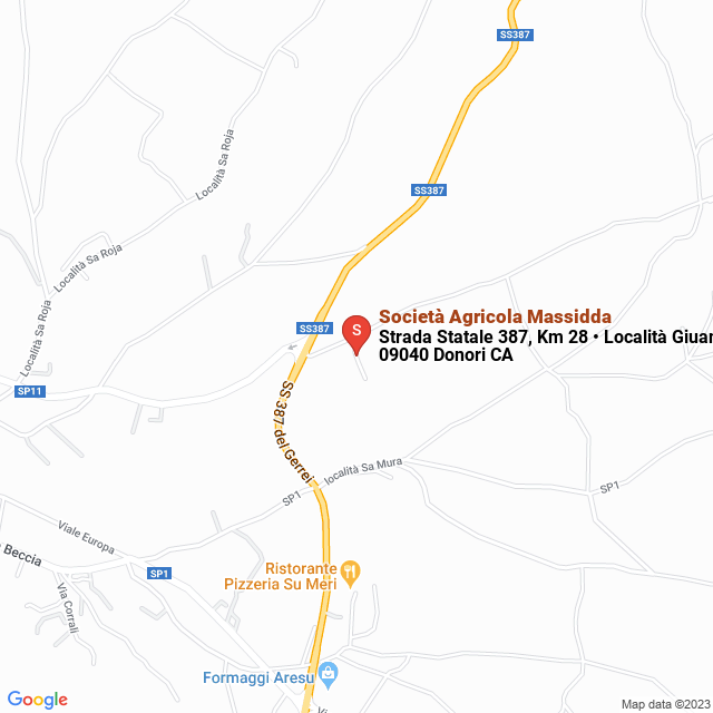 apri la mappa di Società Agricola Massidda