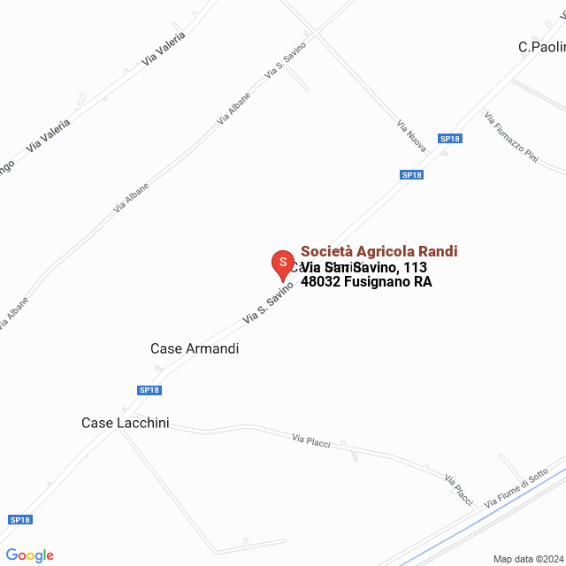 apri la mappa di Società Agricola Randi