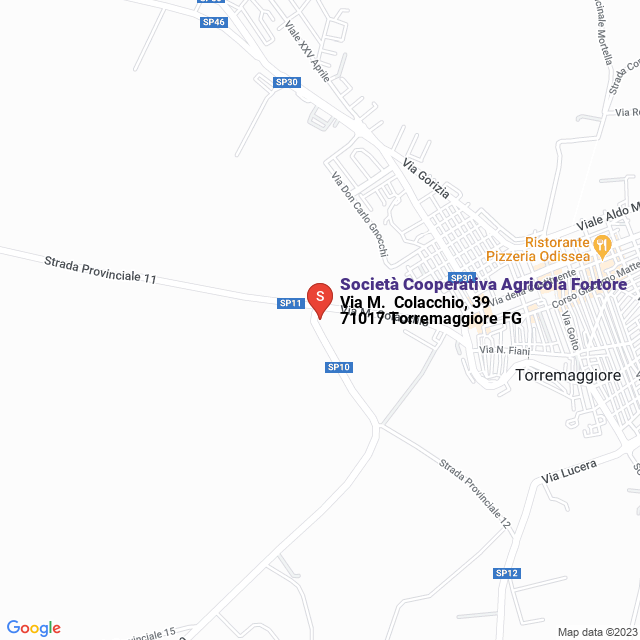 apri la mappa di Società Cooperativa Agricola Fortore