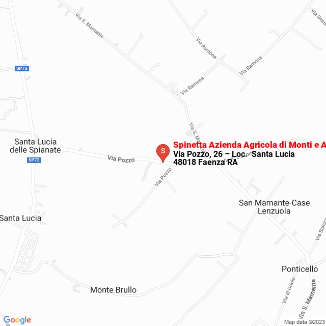 apri la mappa di Spinetta Azienda Agricola di Monti e Altri S.S.