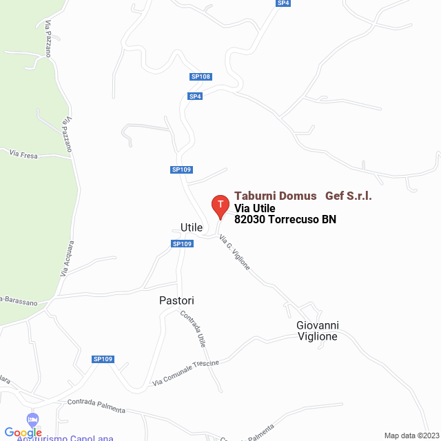 apri la mappa di Taburni Domus - Gef S.r.l.