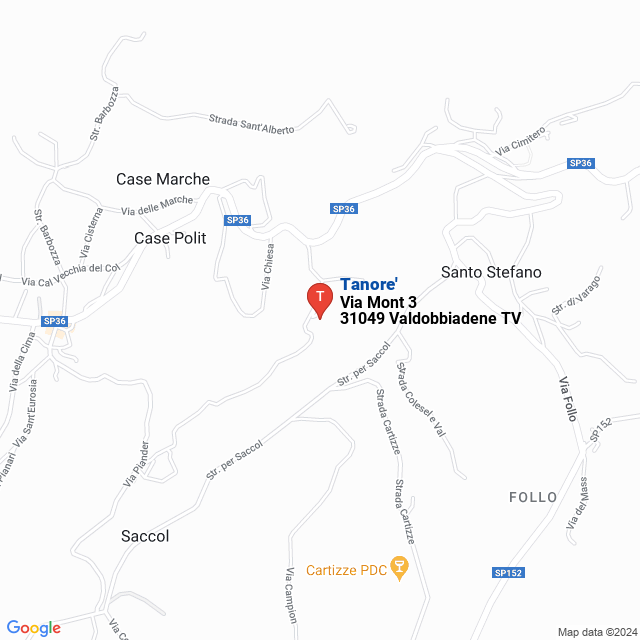 apri la mappa di Tanore‘