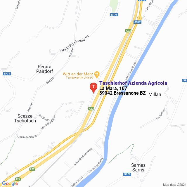 apri la mappa di Taschlerhof Azienda Agricola