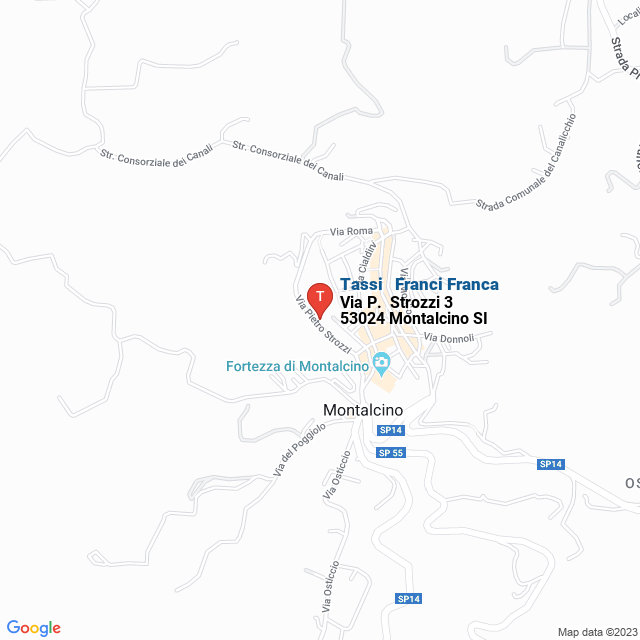 apri la mappa di Tassi - Franci Franca
