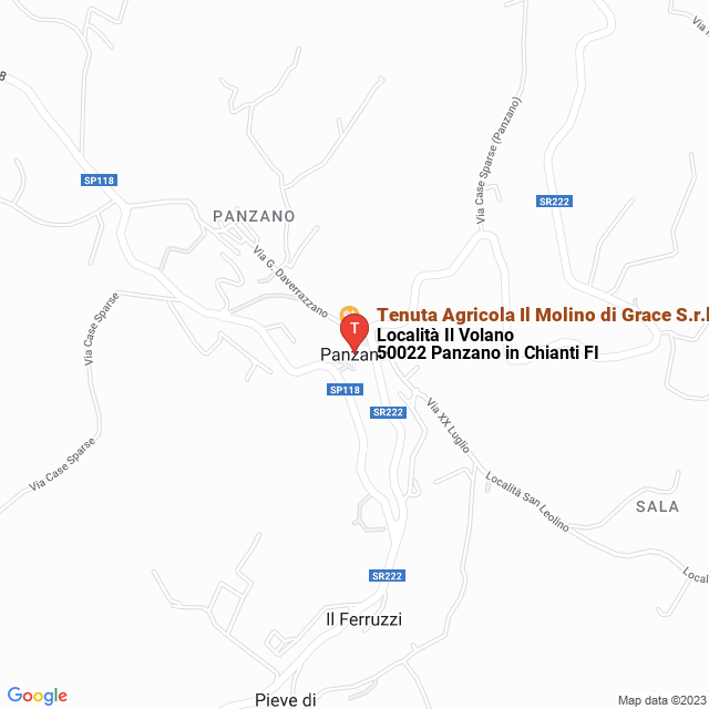 apri la mappa di Tenuta Agricola Il Molino di Grace S.r.l.