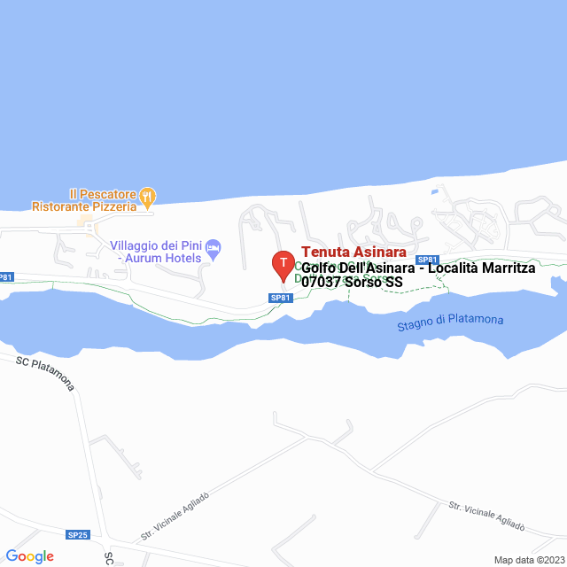 apri la mappa di Tenuta Asinara