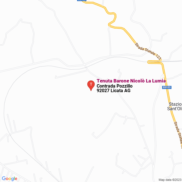 apri la mappa di Tenuta Barone Nicolò La Lumia