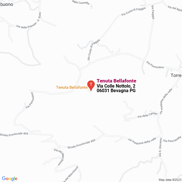 apri la mappa di Tenuta Bellafonte