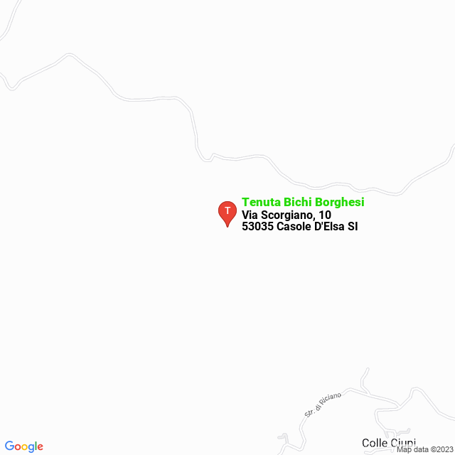 apri la mappa di Tenuta Bichi Borghesi