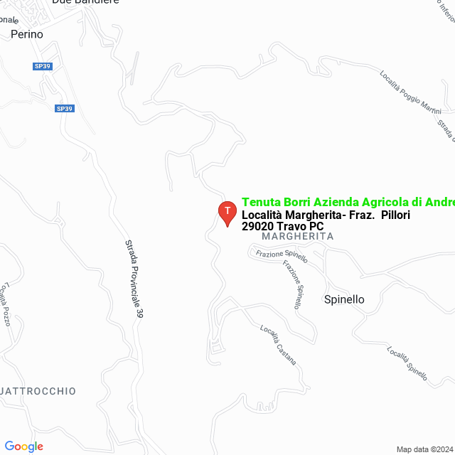 apri la mappa di Tenuta Borri Azienda Agricola di Andrea Pradelli