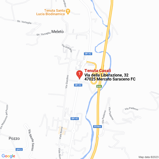 apri la mappa di Tenuta Casali