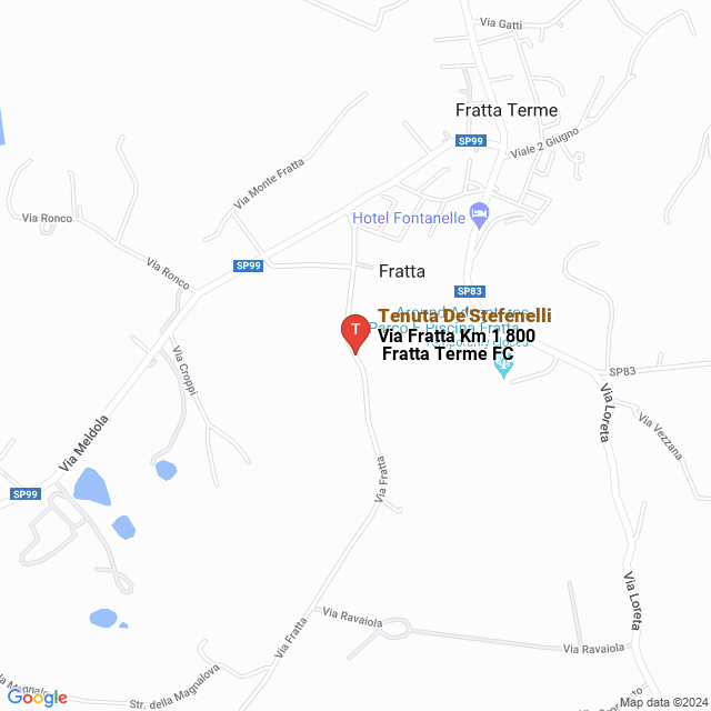 apri la mappa di Tenuta De‘Stefenelli