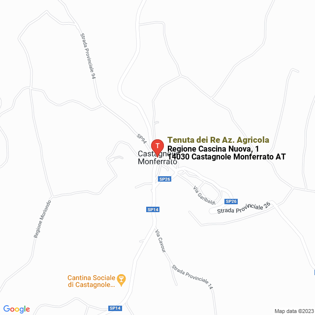 apri la mappa di Tenuta dei Re Az. Agricola