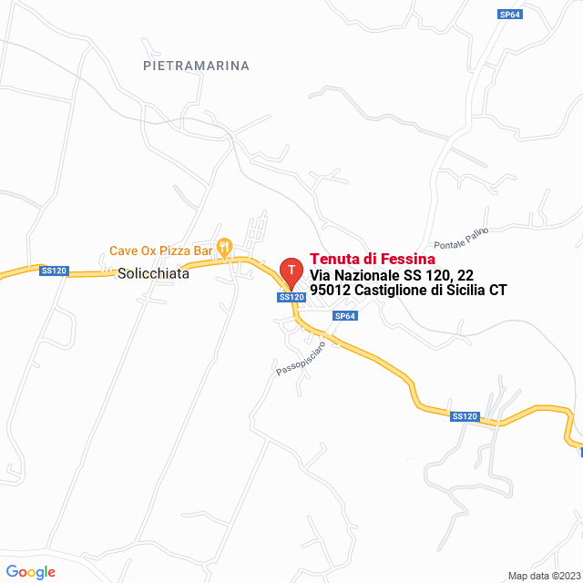 apri la mappa di Tenuta di Fessina