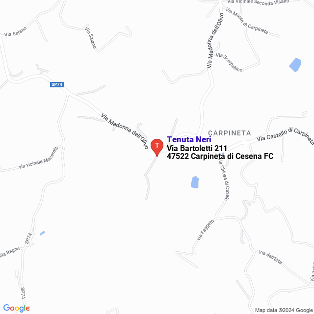 apri la mappa di Tenuta Neri