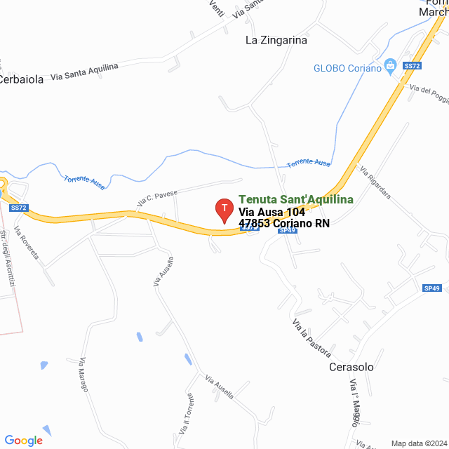 apri la mappa di Tenuta Sant‘Aquilina