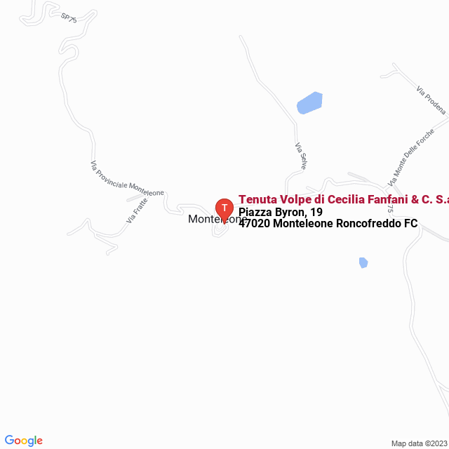 apri la mappa di Tenuta Volpe di Cecilia Fanfani & C. S.a.s. Società Agricola