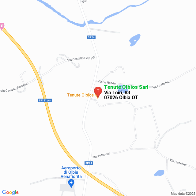 apri la mappa di Tenute Olbios Sarl