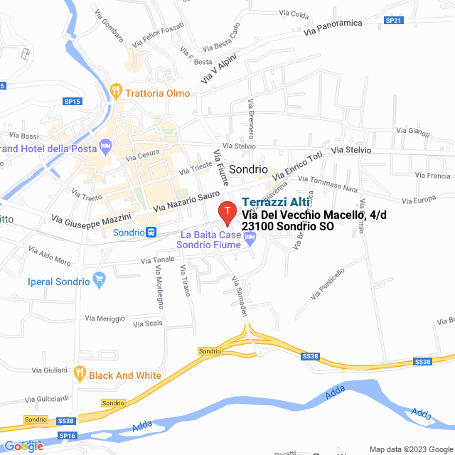 apri la mappa di Terrazzi Alti