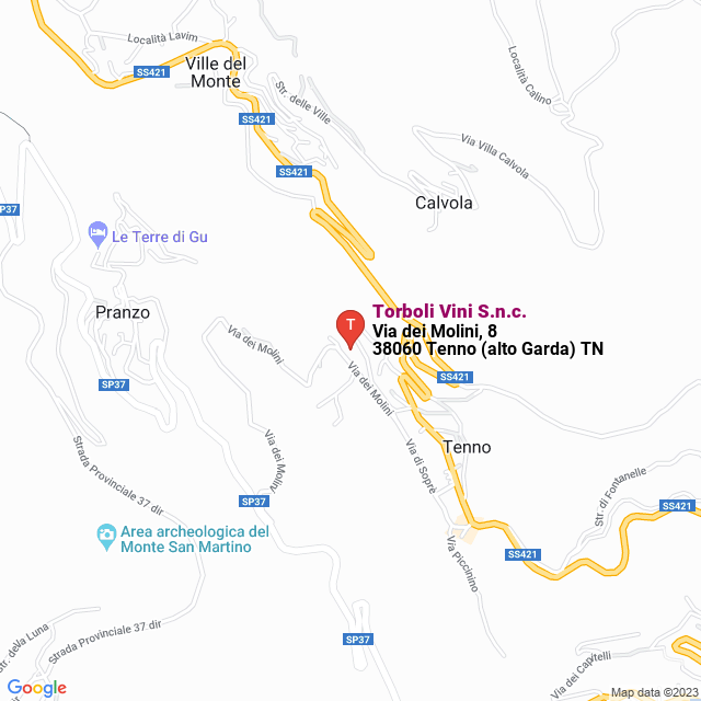 apri la mappa di Torboli Vini S.n.c.
