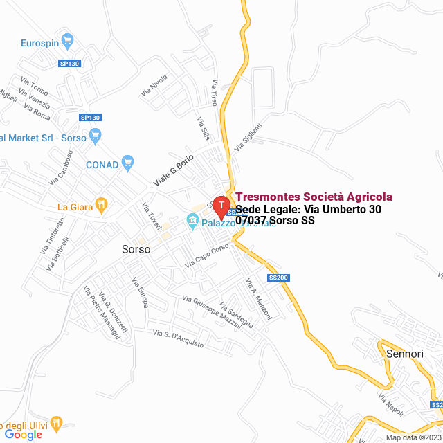 apri la mappa di Tresmontes Società Agricola