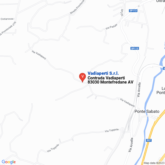 apri la mappa di Vadiaperti S.r.l.