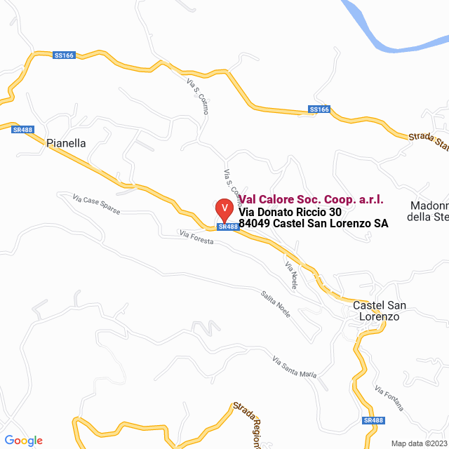 apri la mappa di Val Calore Soc. Coop. a.r.l.