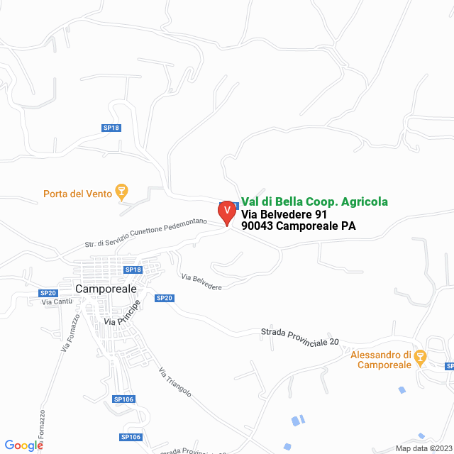 apri la mappa di Val di Bella Coop. Agricola