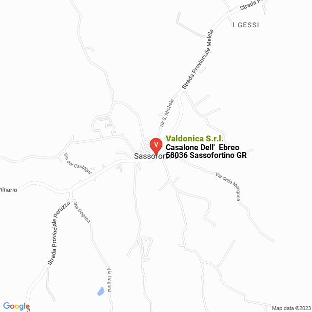 apri la mappa di Valdonica S.r.l.