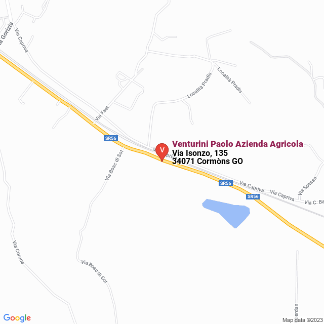 apri la mappa di Venturini Paolo Azienda Agricola