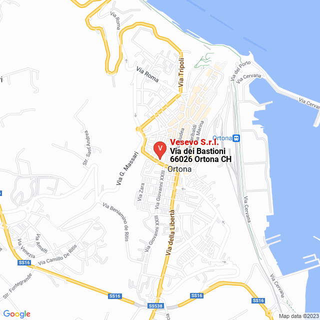 apri la mappa di Vesevo S.r.l.