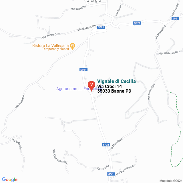 apri la mappa di Vignale di Cecilia