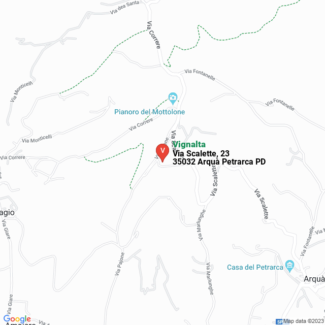 apri la mappa di Vignalta