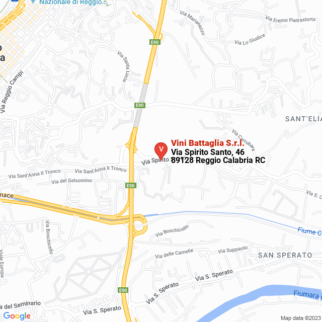 apri la mappa di Vini Battaglia S.r.l.
